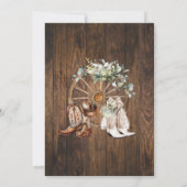 Invitation Eucalyptus Ils sont le parfait Matcha Western (Dos)