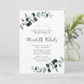 Invitation Eucalyptus Jardin Botanique 60e Anniversaire (Debout devant)