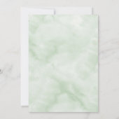 Invitation Eucalyptus Mariage de couronne succulent (Dos)