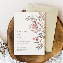 Eucalyptus Mariage de verdure et de fleurs roses