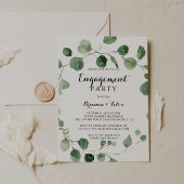 Invitation Eucalyptus Moderne Calligraphie