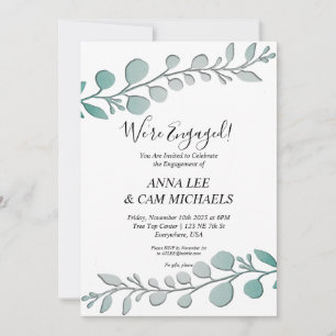 Invitation Eucalyptus   Nous sommes engagés