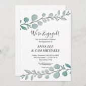 Invitation Eucalyptus | Nous sommes engagés (Devant / Derrière)