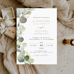 Invitation Eucalyptus Rustic Botanical Greenery Mariage<br><div class="desc">Célébrez votre journée spéciale dans l'élégance naturelle avec notre Faire-part de mariage Eucalyptus Rustic Botanical Greenery. Insufflée par la beauté sereine de la nature, cette invitation dégage un charme rustique et une grâce botanique, donnant le ton parfait à votre célébration mariage. Réalisée avec soin du détail, l'invitation présente de délicats...</div>