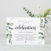 Invitation Eucalyptus Rustique, Célébration de Fuite de Maria (Debout devant)