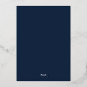 Invitation Eucalyptus Serenity Baptism (Verso)