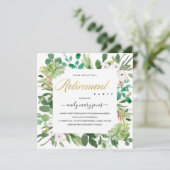INVITATION EUCALYPTUS SUCCULENT FOLIAGE RETRAITE EN COULEUR D (Debout devant)