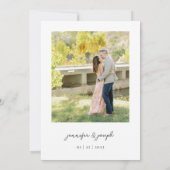 Invitation Eucalyptus | Sweet Botanical Photo Mariage (Dos)