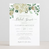Invitation Eucalyptus Verdure Élégante Fête des mariées Flora