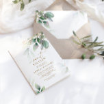 Invitation Eucalyptus vert et or doux 16 Anniversaire<br><div class="desc">** Veuillez saisir H022 dans la recherche de magasin pour trouver tous les articles correspondants *** Ou visitez notre Collection Eucalyptus de verdure. *** Ce design de haute qualité est facile à customiser pour correspondre à vos couleurs, styles et thèmes mariages. Pour plus de personnalisation, cliquez sur le lien "Modifier...</div>