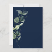 Invitation Eucalyptus Watercolor Botanical Wedding (Dos)