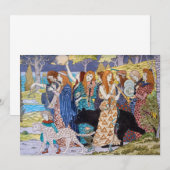Invitation Eugene Grasset - Panneau Décoratif Harmonie (Devant / Derrière)