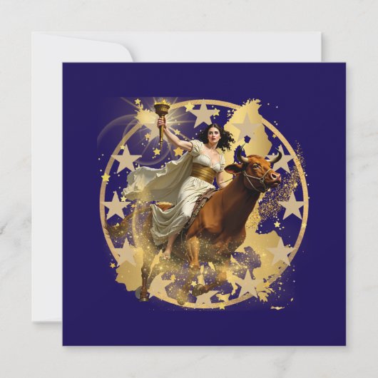 Invitation Europa Aurora (Devant)