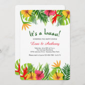 Invitation Évasion Tropicale (Devant / Derrière)