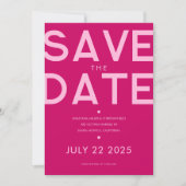 Invitation Événement à ne pas manquer Magenta Moderne et Auda (Devant)