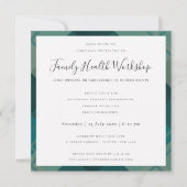 INVITATION ÉVÉNEMENT ATELIER NOIR KRAFT ROSE ROUGISSANT EUCAL (Devant)