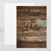 Invitation Événement champêtre à retenir (Devant / Derrière)