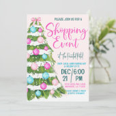 Invitation Evénement commercial de vacances (Debout devant)