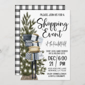 Invitation Evénement commercial de vacances (Devant / Derrière)