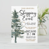 Invitation Evénement commercial de vacances (Debout devant)