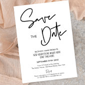 Invitation Événement commercial moderne minimaliste Enregistr