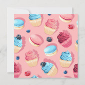 Invitation Événement Cupcakes (Dos)