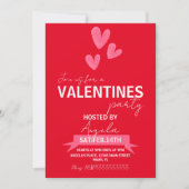 Invitation Événement d'affaires de la Saint-Valentin (Devant)