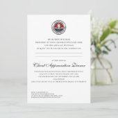 Invitation Événement d'appréciation (Debout devant)