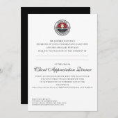 Invitation Événement d'appréciation (Devant / Derrière)