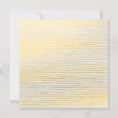 INVITATION ÉVÉNEMENT D'ATELIER DE LA LIGNE DE STRIPE BLANCHE (Dos)