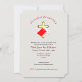 Invitation Événement de célébration de l'anniversaire de l'or (Devant)