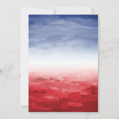 Invitation Événement de collecte de fonds politique moderne (Dos)