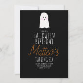 Invitation Événement de fête Anniversaire de enfant d'Hallowe (Devant)