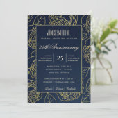 INVITATION ÉVÉNEMENT DE FÊTE D'ENTREPRISE FLEURALE ROSE D'ART (Debout devant)