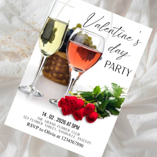 Invitation Événement de la Saint-Valentin Sweet Love