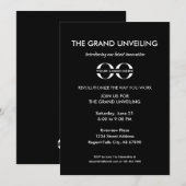 Invitation Événement de lancement de produit (Devant / Derrière)