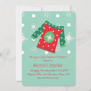 Invitation Événement de Noël au bureau d'entreprise avec un p
