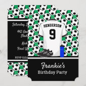 Invitation Événement de soccer junior pour la jeunesse BKW (Devant / Derrière)