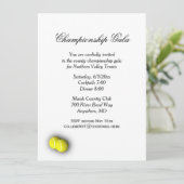 Invitation Événement de tennis (Debout devant)