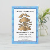 Invitation Événement d'entreprise personnalisé (Debout devant)