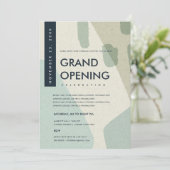 INVITATION ÉVÉNEMENT D'OUVERTURE GRANDIOSE D'ART ABSTRAIT MOD (Debout devant)