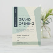 INVITATION ÉVÉNEMENT D'OUVERTURE GRANDIOSE D'ART ABSTRAIT MOD (Debout devant)