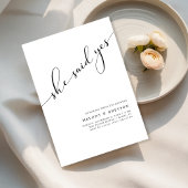 Invitation Événement | Elle A Dit Oui Simple Mission