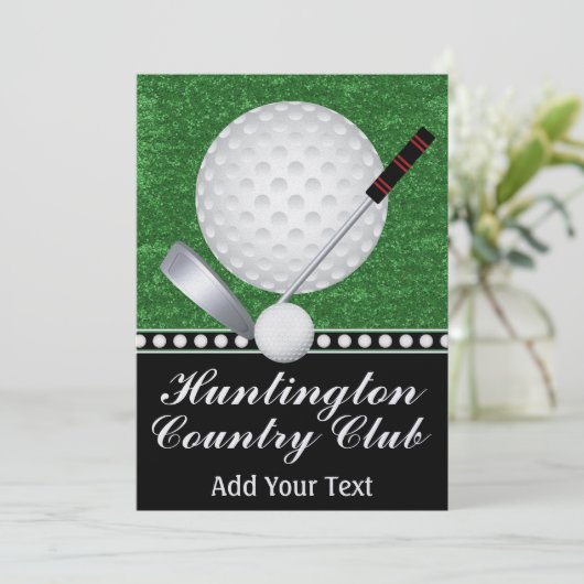 Invitation Événement golf - SRF (Debout devant)