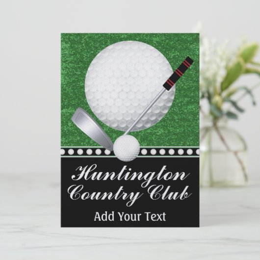 Invitation Événement golf - SRF (Debout devant)