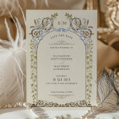 Invitation Événement Mariage Royal Victorien Save The Date Su
