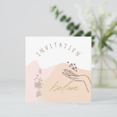 Invitation Événement Motivation d'entreprise féminine moderne (Debout devant)