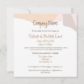 Invitation Événement Motivation d'entreprise féminine moderne (Dos)