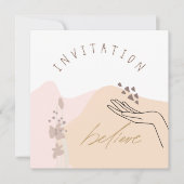 Invitation Événement Motivation d'entreprise féminine moderne (Devant)