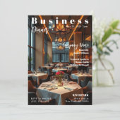 Invitation Événement professionnel (Debout devant)